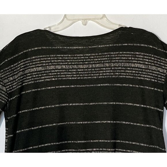 ZARA Olive Green Striped Stretch Knit Top + Pants 2 PC Suit Set - Portugal - Picture 10 of 14